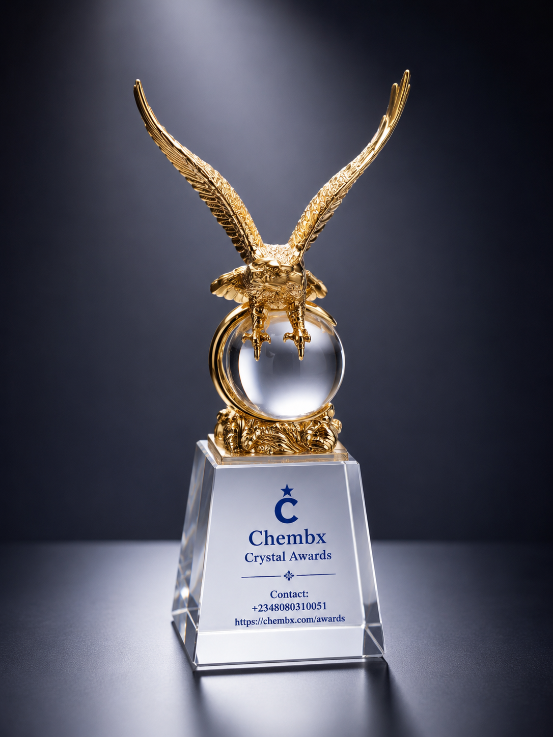 Affordable crystal glass plaque award supplier Lagos Nigeria fast delivery to Ajah
