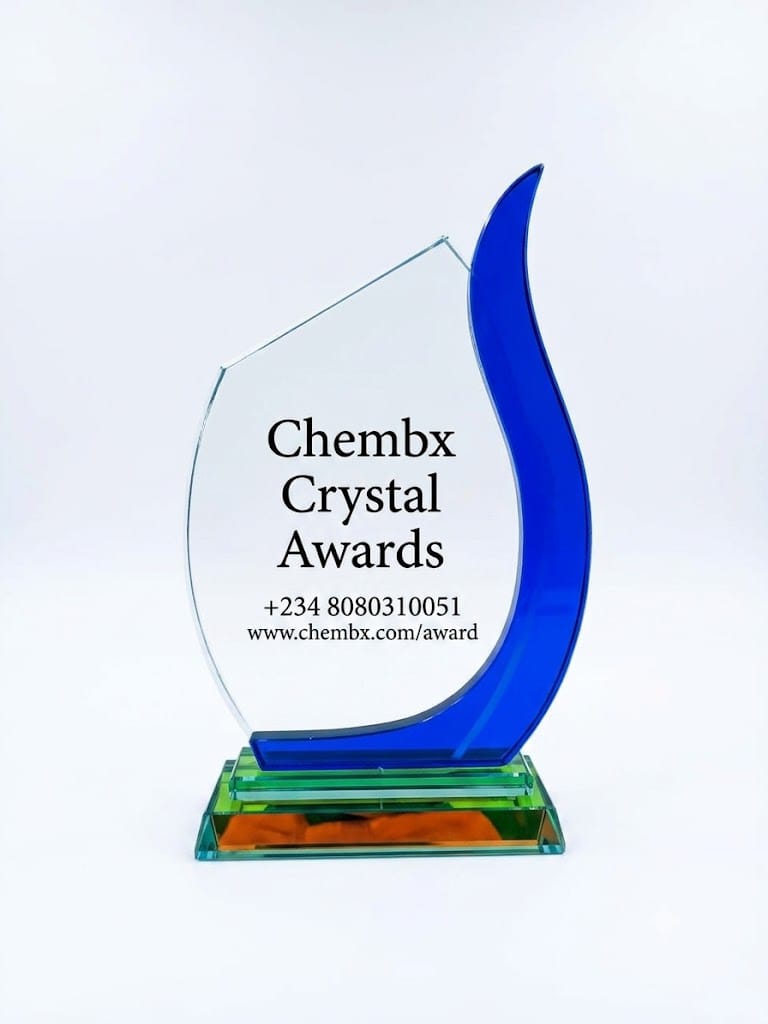 Buy crystal glass awards online in Nigeria affordable and delivered within days