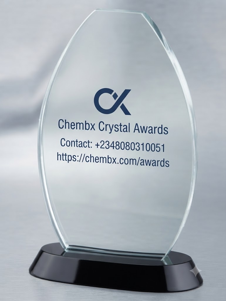Crystal glass plaque award maker delivering to Surulere Lagos Nigeria