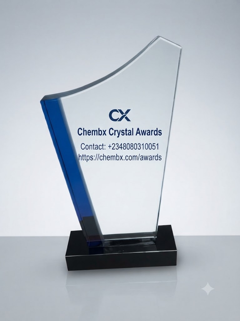 Crystal glass plaque awards delivered to Magodo Lagos Nigeria within days