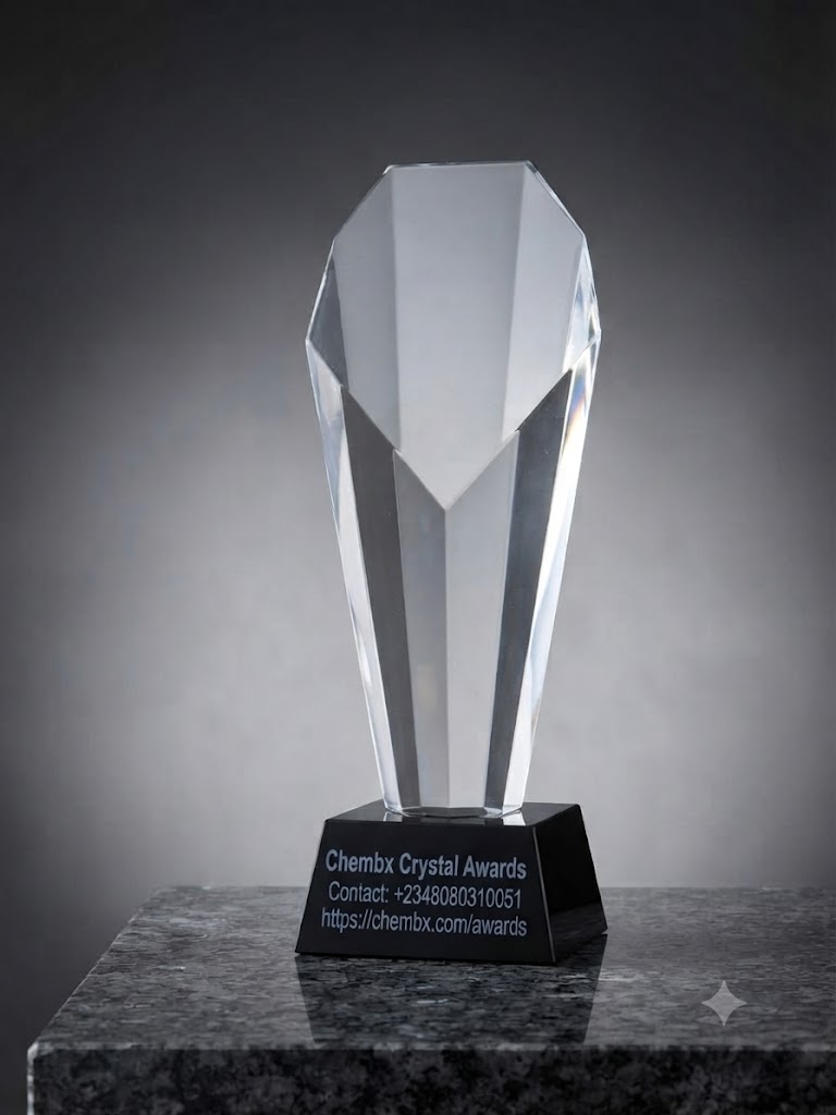 Buy quality crystal glass plaques delivered to Benin City Edo State Nigeria