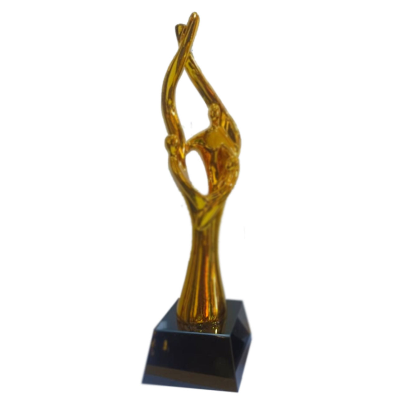 Dancing-lady-style-golden-award-plaque