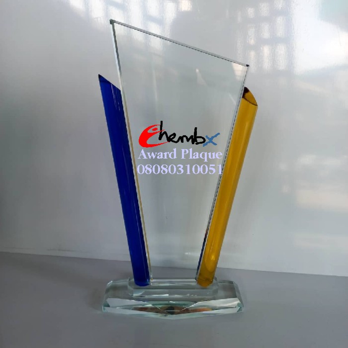 Crystal Award  for excellence created in Accra Ghana