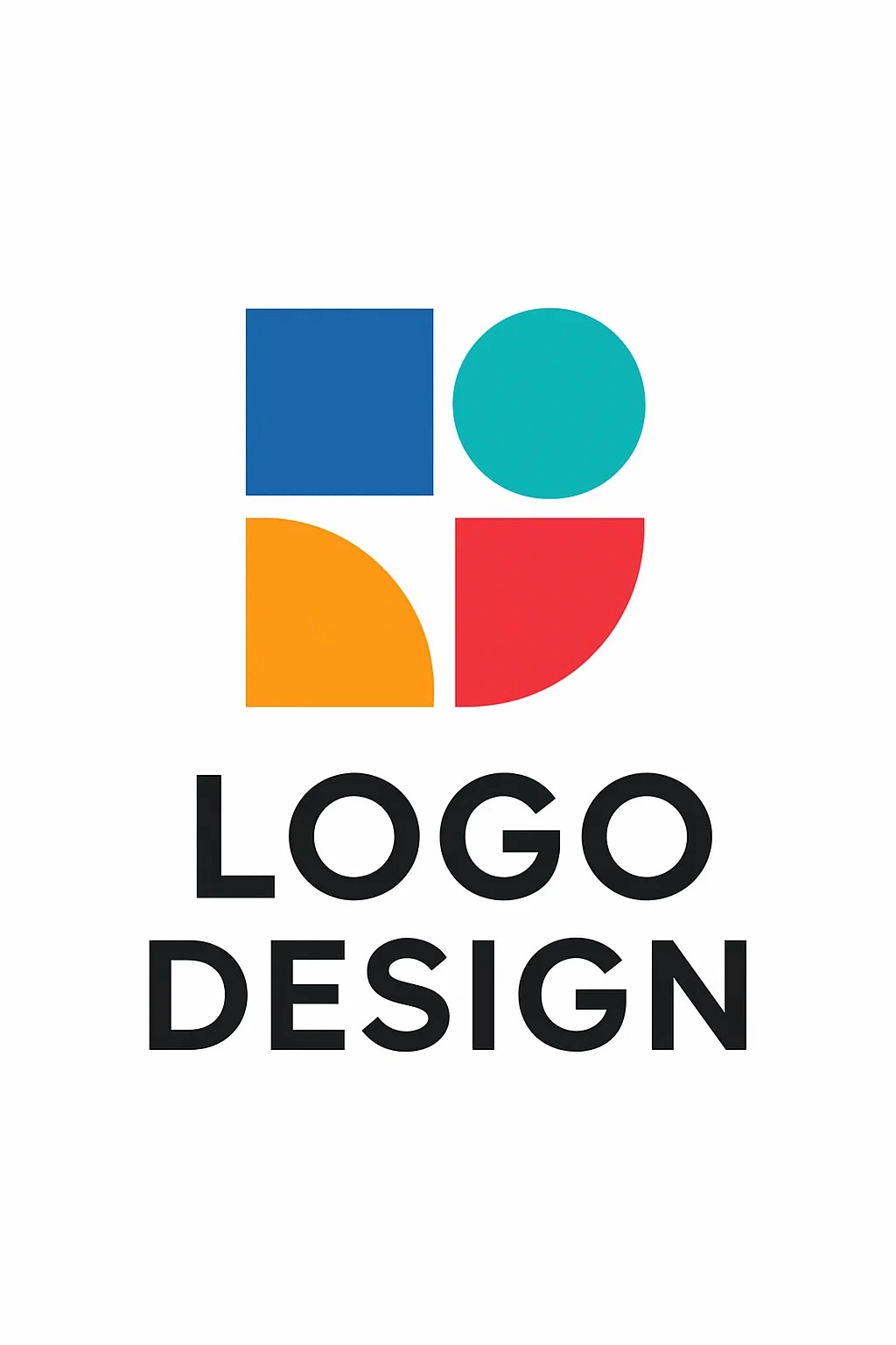 Logo presentation mockup created by African graphic designer Chembx – includes branding guide and icon variations