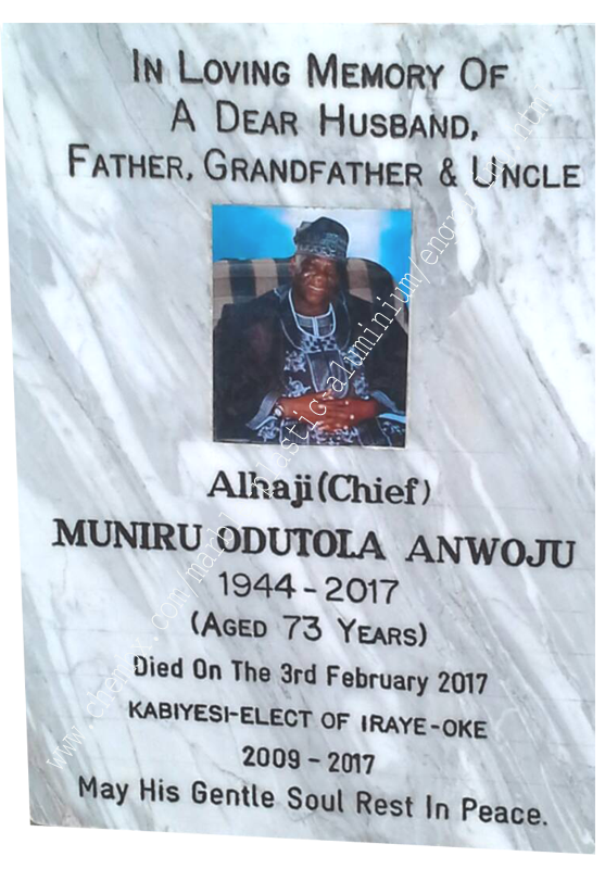 Custom marble engraving, grave tombstones, granite headstones, and artistic drawings on marble in Lagos, Nigeria – delivered across Lagos State and nationwide by Chembx.
