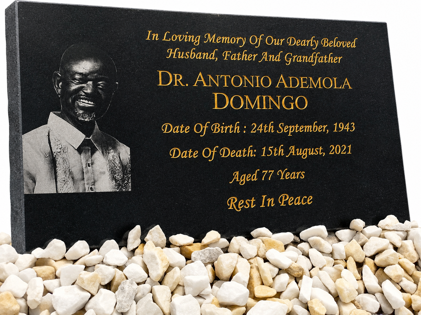 Best marble headstone engraving and granite memorial designing in Ikeja, Kosofe, Lagos Mainland, Shomolu, Eti-Osa and Ifako-Ijaiye, Lagos State.