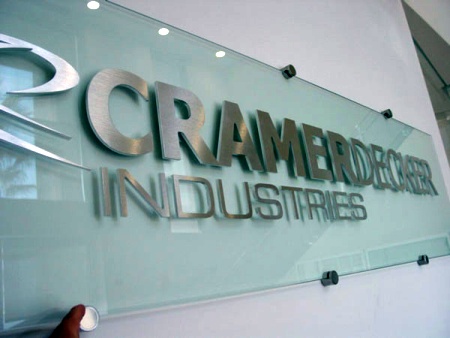 Durable weatherproof outdoor signboard for businesses